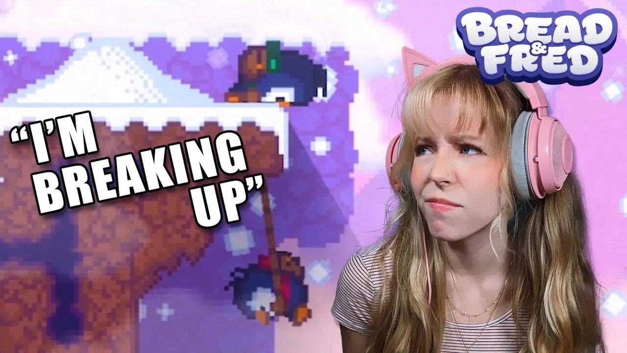 When the game is so hard that she threatens to end it all | Bread & Fred with my Girlfriend