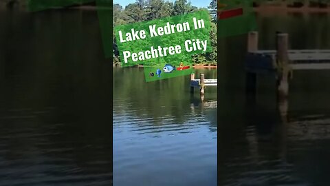 Lake Kedron In Peachtree City. #lakekendron #peachtreecity #movingtopeachtreecity