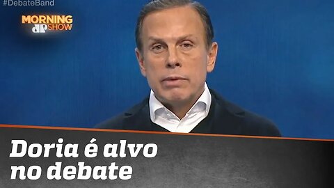 Doria foi grande alvo em debate para Governo de São Paulo