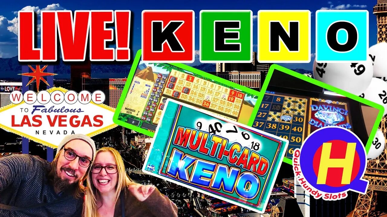 🚨LIVE! So Much KENO Action from Las Vegas!