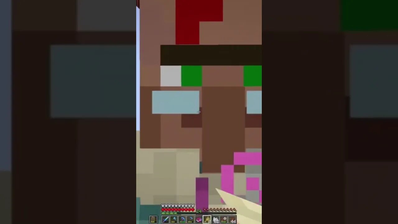 When enchanting your armor sounds like a horse . . . #minecraft #shorts