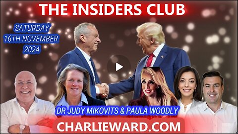 CHARLIE WARD INSIDERS CLUB WITH DR JUDY MIKOVITS & PAULA WOODLY