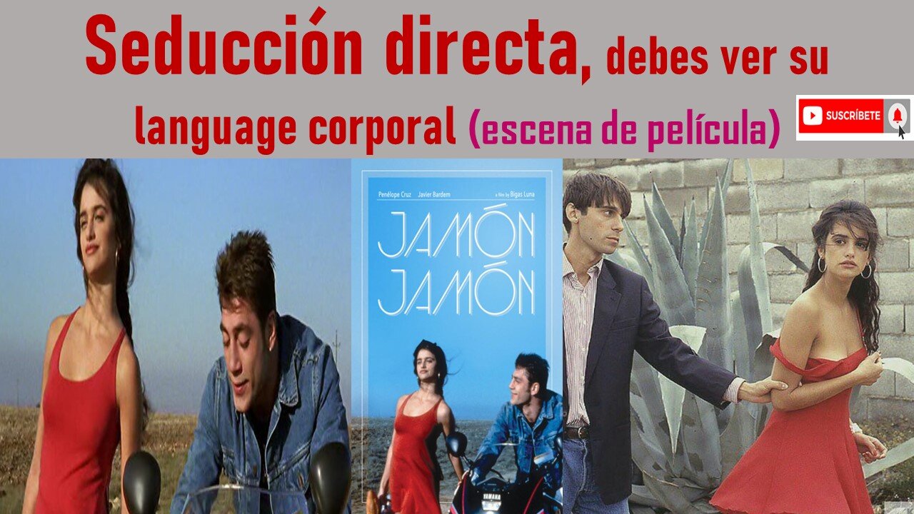 Seducción directa, debes ver su language corporal 💕♥💋👄