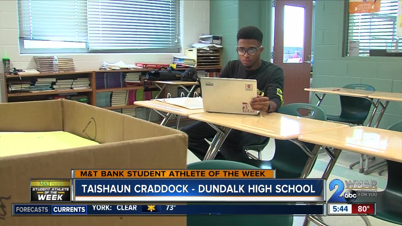 Student Athlete of the Week - Taishaun Craddock