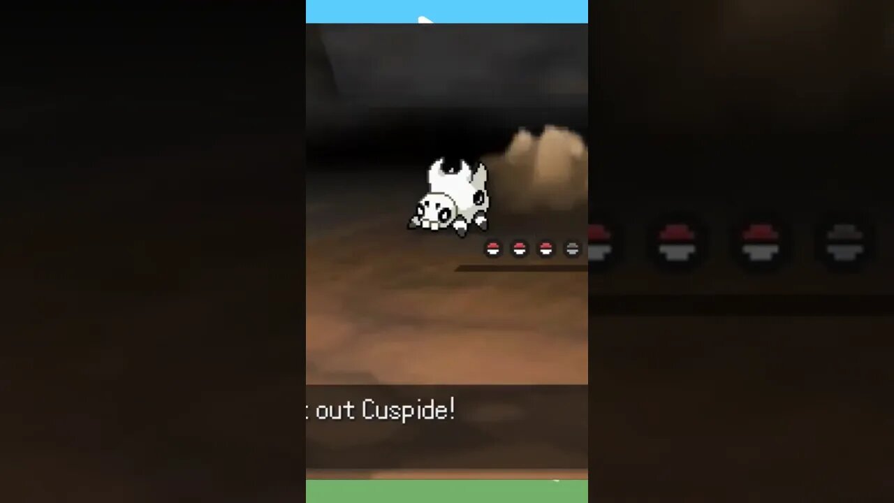 AWESOME Dark Skeleton Pokémon in Pokémon Flux Fan Game #short