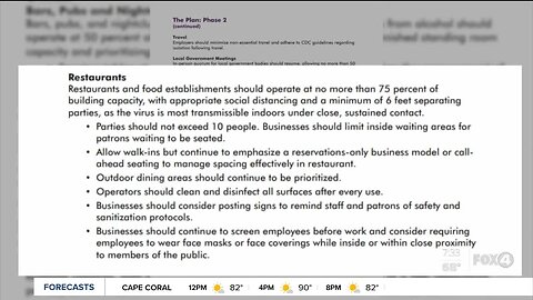 What Phase 2 might look like for restaurants