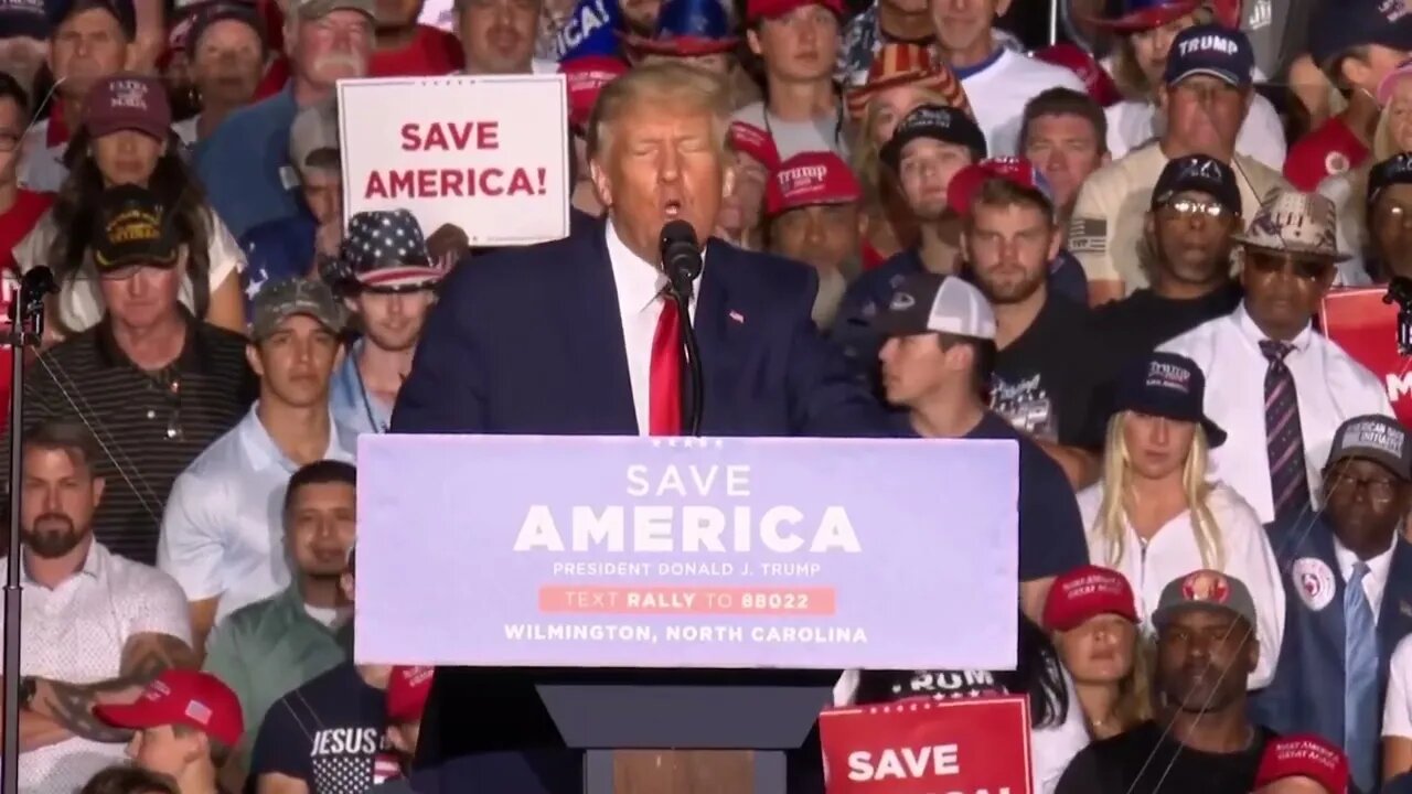 Trump: “The n-word! Do you know what the n-word is? It’s…”*crowd yells*Trump: “No no no