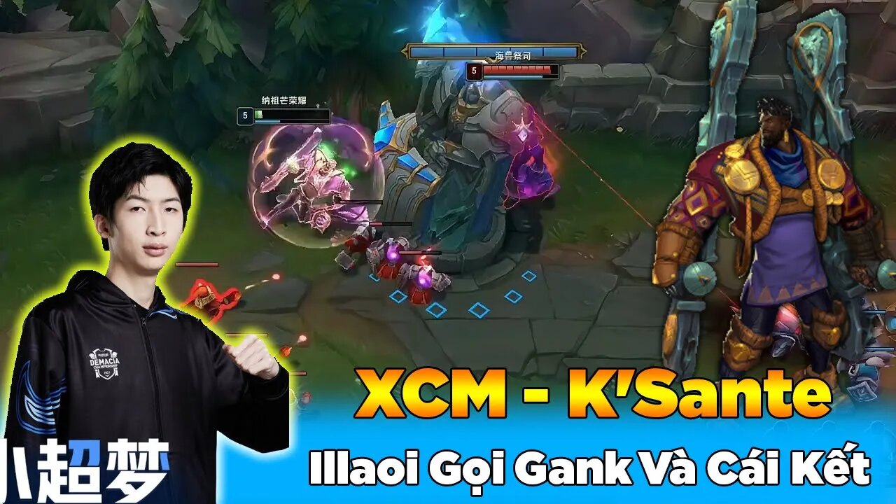 Illaoi Rank Thách Đấu Áp Lực Khi Gặp XCM Gọi Gank Và Cái Kết