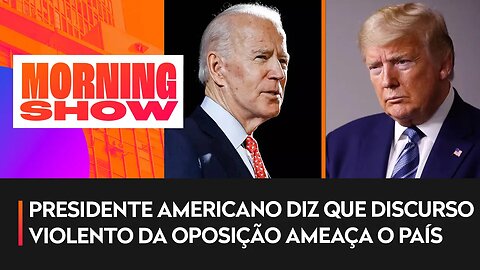 EUA: Joe Biden sobe o tom contra Donald Trump na Filadélfia