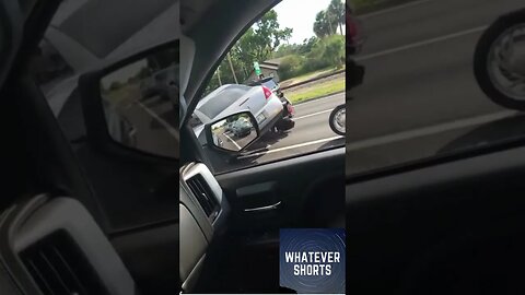 Crazy road rage in Florida #shorts #rage #vehicle #crash #florida