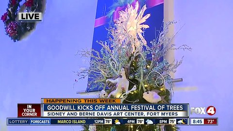 Goodwill's 12th annual Festival of Trees