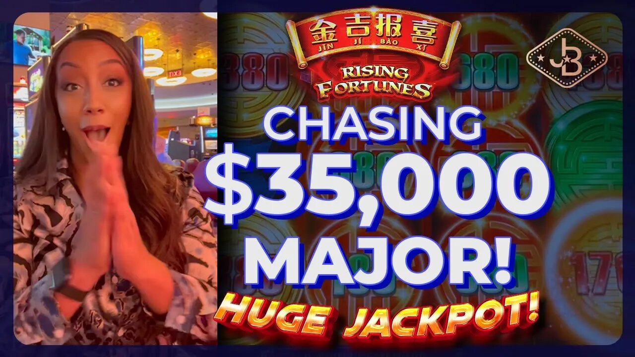 Chasing $35,000 Rising Fortune Major! HUGE Jackpot! 🎰