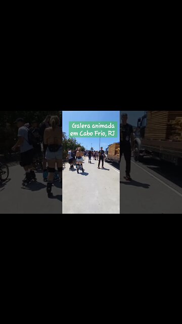 Galera animada em Cabo Frio, RJ #shorts #riodejaneiro #besttravelbeaches