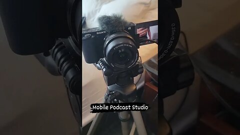 Mobile Podcast Setup 📷 🎤 #podcastlife #podcastsetup #setup #contentcreator #themeetup2023 #gaming