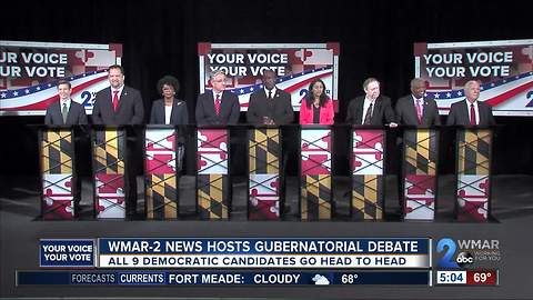 WMAR-2 News hosts Gubernatorial debate