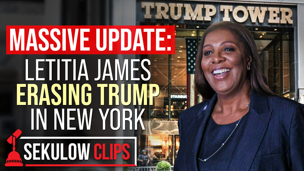 Letitia James ERASING Trump as Bond Payment Nears Due Date