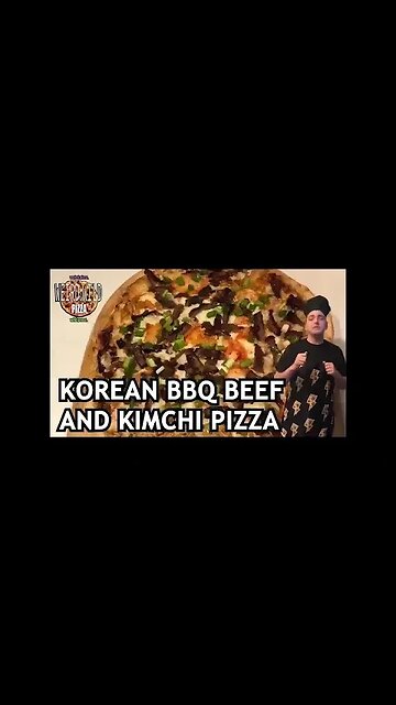 Korean BBQ Beef and Kimchi Pizza | WEIRD PIZZA