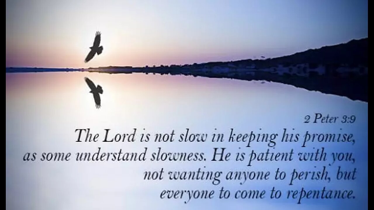 Daily Bible Study - 2 Peter 3:9
