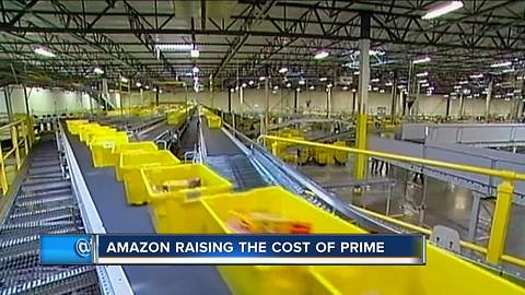 Amazon raising the cost of Prime