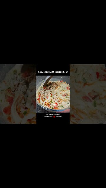 EASY SNACK WITH TAPIOCA FLOUR #vilmakitchen