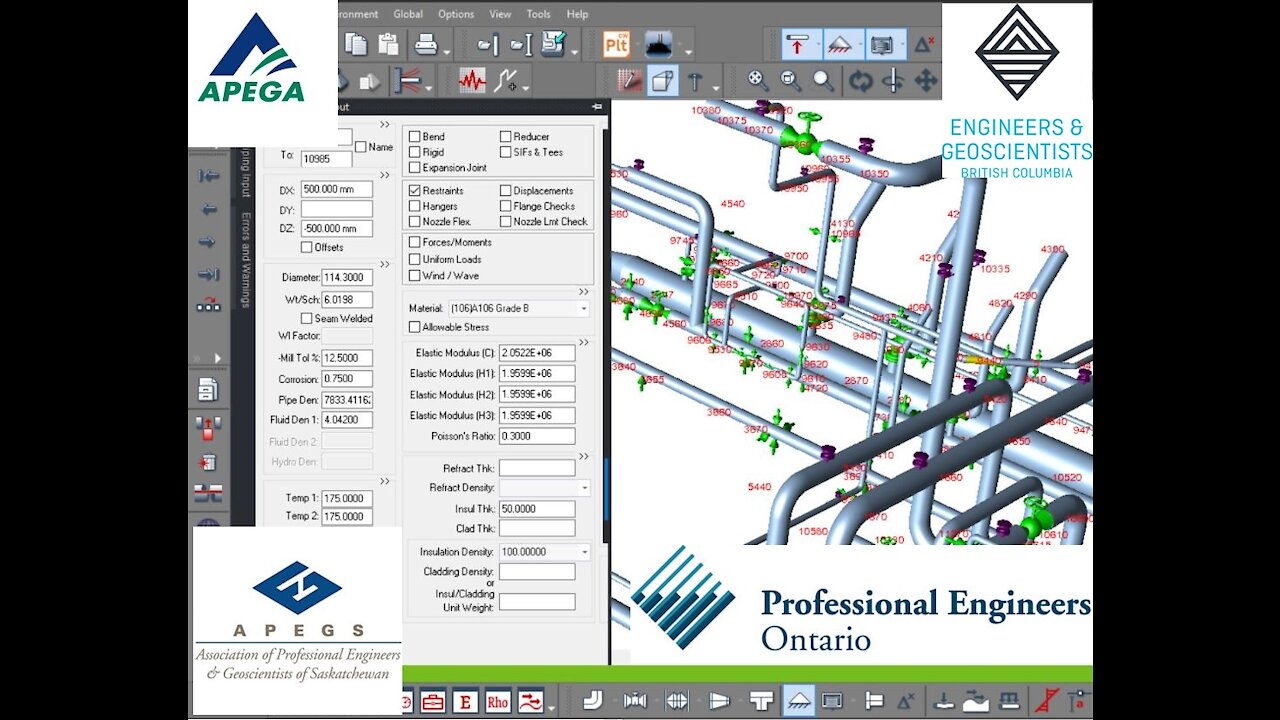 CAESAR II Pipe Stress Analysis Services