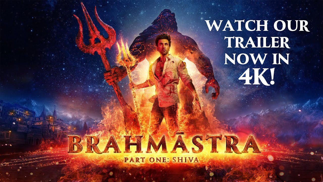 BRAHMĀSTRA OFFICIAL TRAILER 4K | Hindi | Amitabh | Ranbir | Alia | Ayan