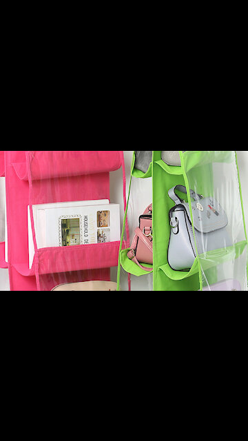 Six-layer Bag Organizer Hanging Storage