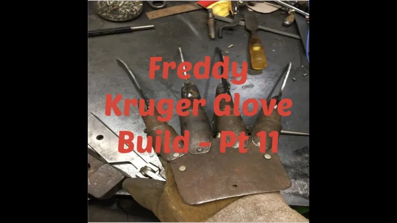 Freddy Kruger Glove Build - Part 11 - Halloween Build - Nightmare in My Garage