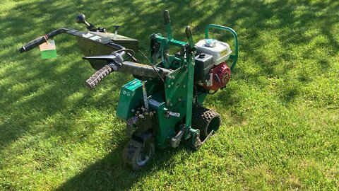 Sod cutter self driving