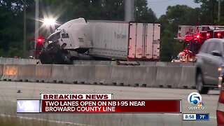 2 NB I-95 lanes reopen