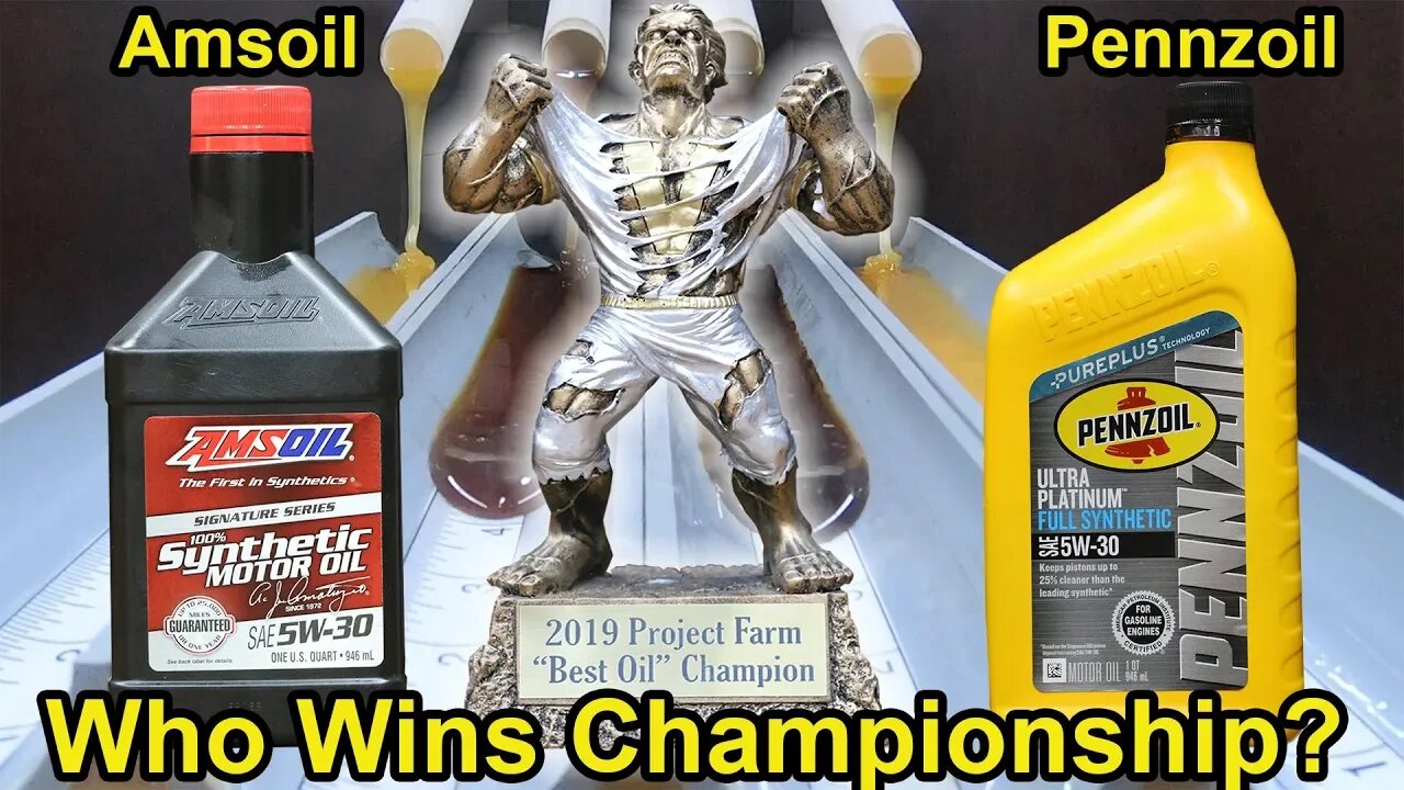 Amsoil or Pennzoil, which wins Championship? Let's find out!