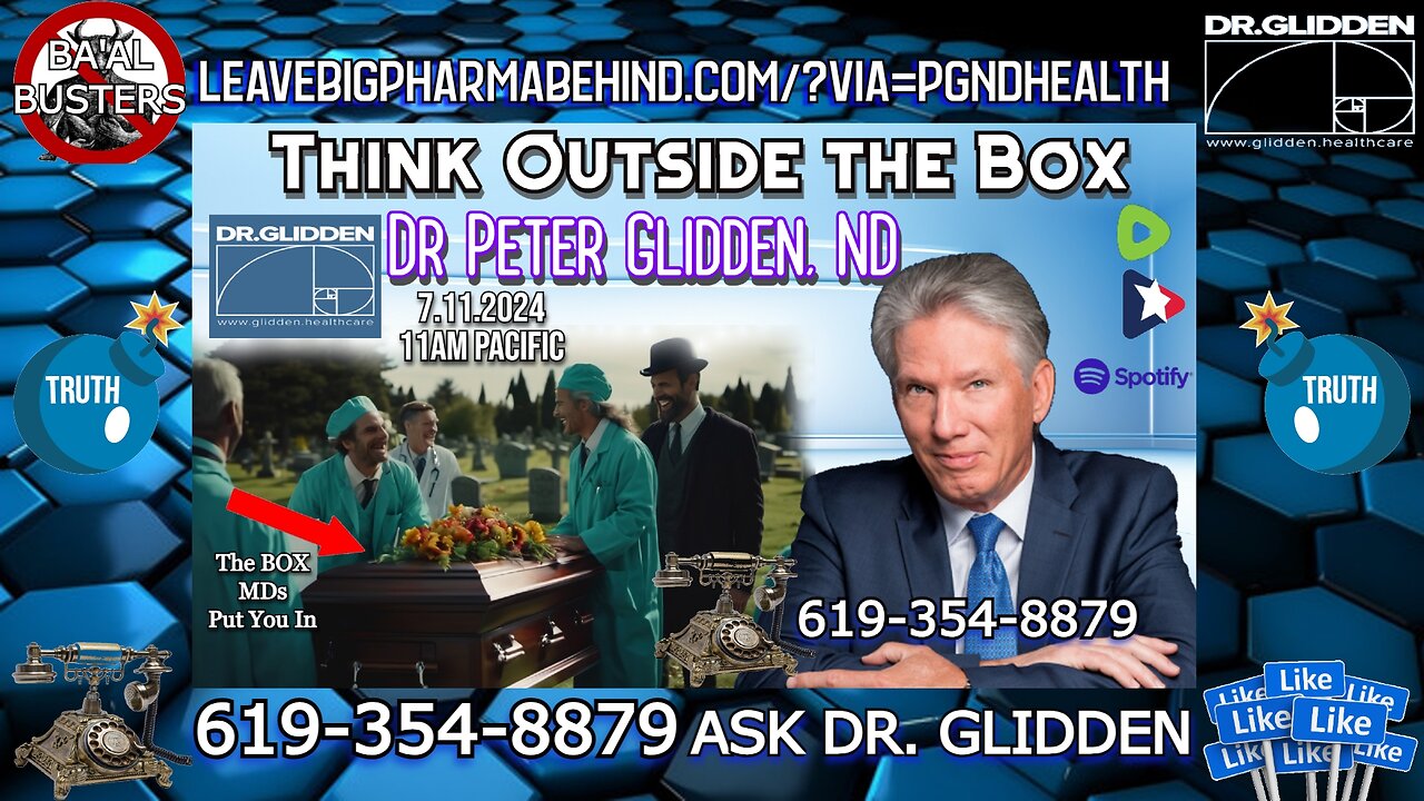 DR GLIDDEN LIVE!! 619.354.8879 7.11.24