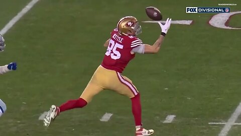 George Kittle makes a circus catch vs Cowboys | #DALvsSF #playoffs | 1/22/23