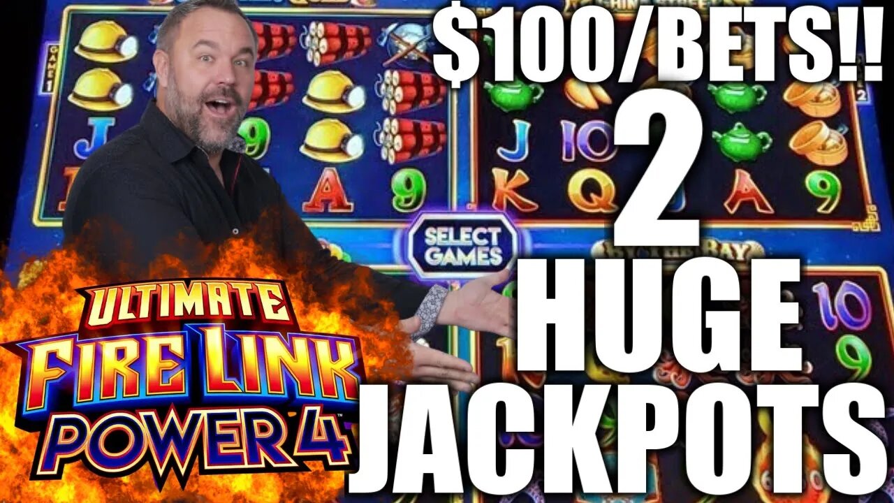 HIGH LIMIT JACKPOTS ON FIRE LINK POWER 4 SLOT MACHINE! BONUS AFTER BONUS WINS HUGE $100 BETS