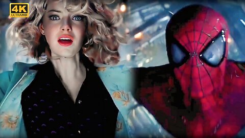 Amazing spiderman 2 Gwen Stacy deadth scene 8