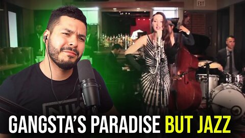 First time hearing of PostmodernJukebox - Gangsta's Paradise Cover (Reaction!) RIP Coolio