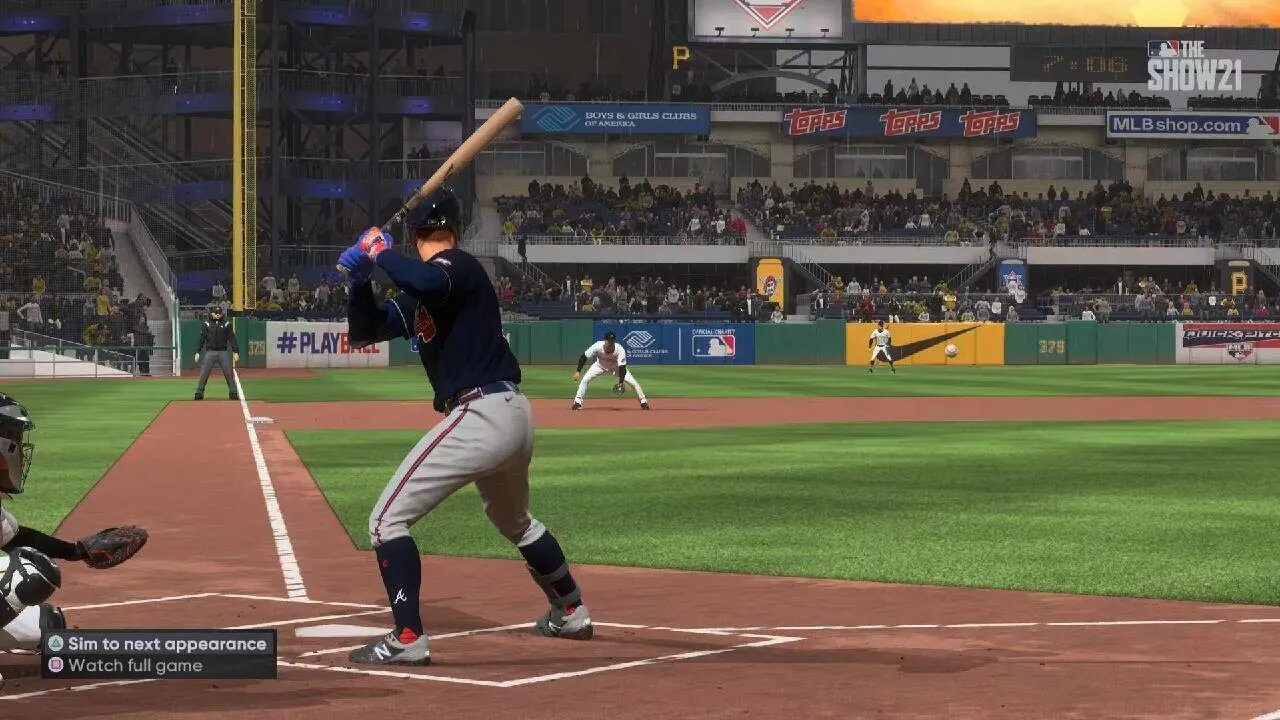 MLB The Show 21 Leadoff HR