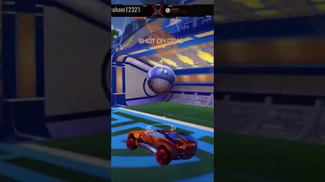 When your bad at rocket league but you make the winning goal