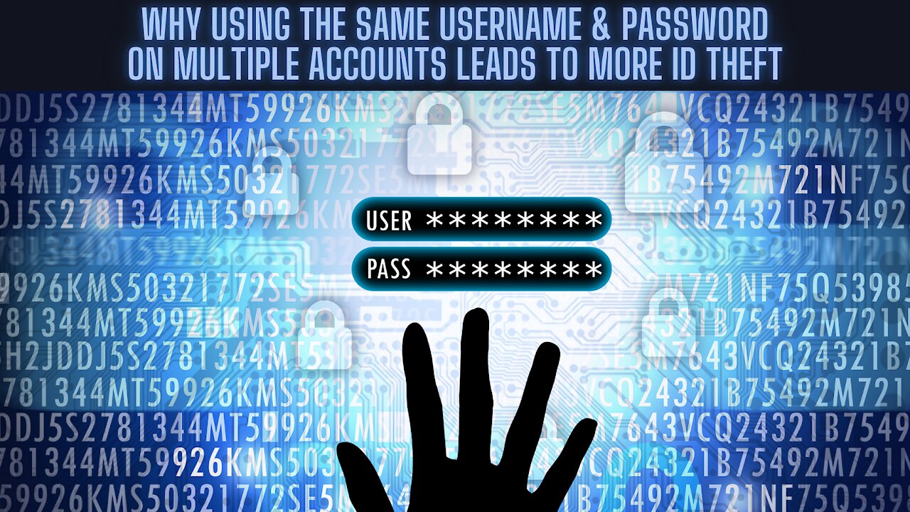 Why Does Username/Password Reuse Increase ID Theft Risk?