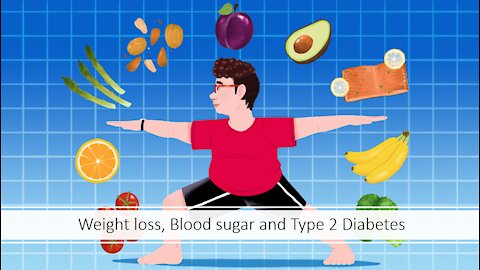 Weight loss, blood sugar, insulin resistance and type 2 diabetes.