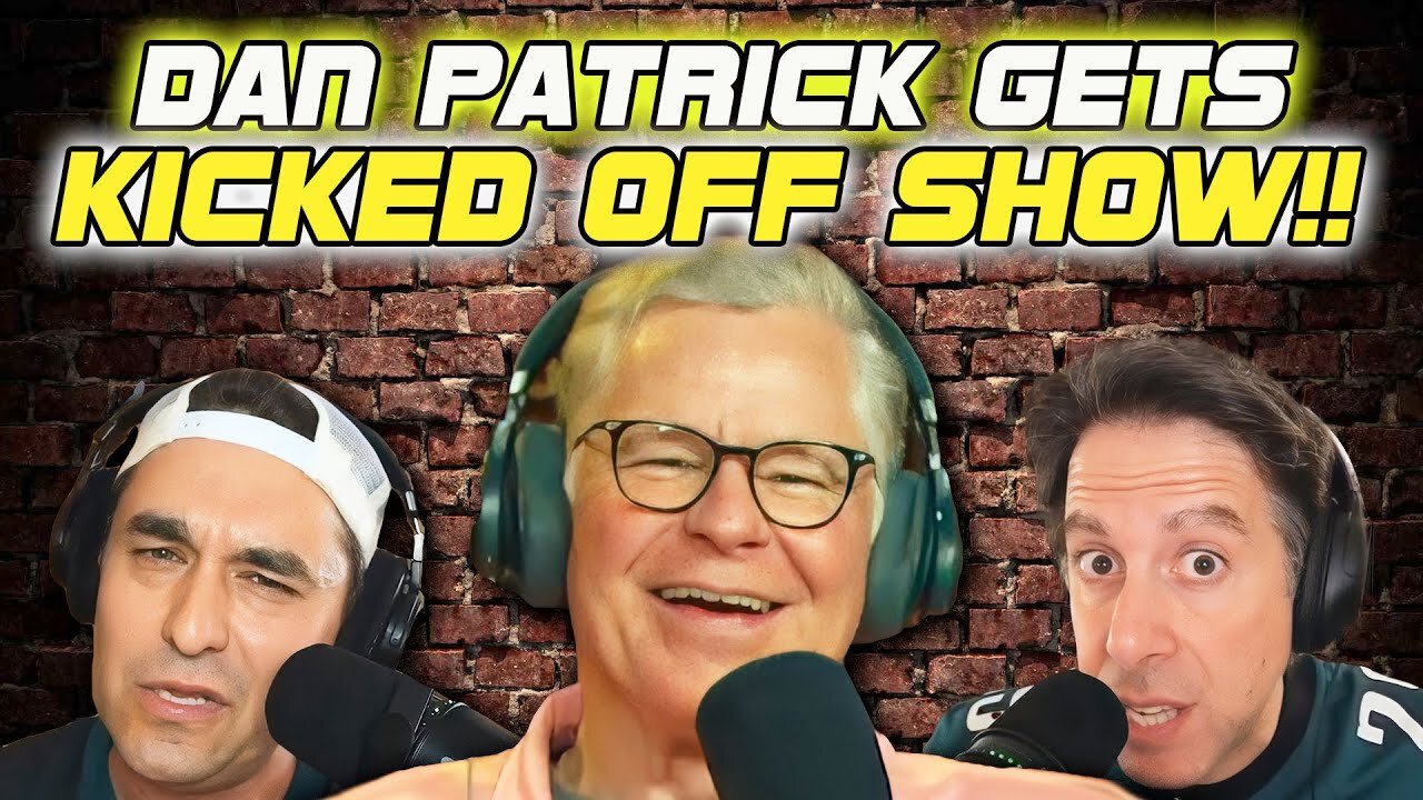 Sports talk "legend" Dan Patrick GETS KICKED OFF for RUDE interview | Fusco Show