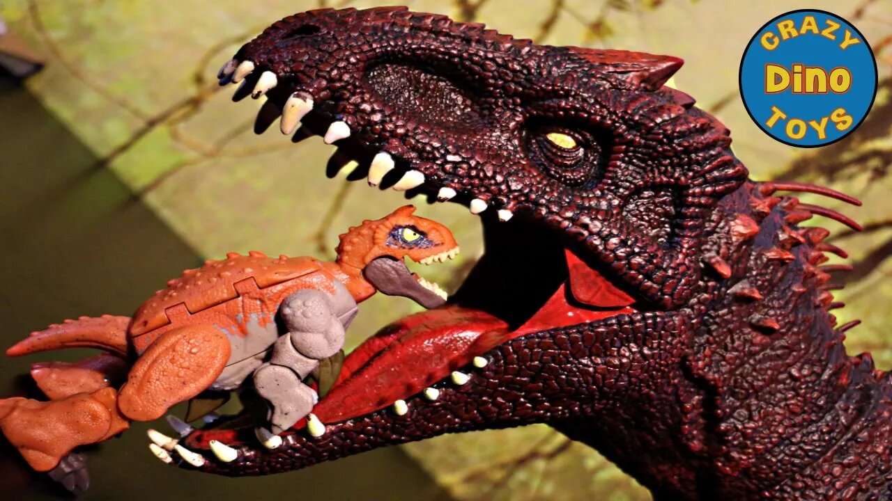 Transformer Jurassic World Dominion Carnotaurus & Stegosaurus Fierce Changers unboxing #JW3 #JW4