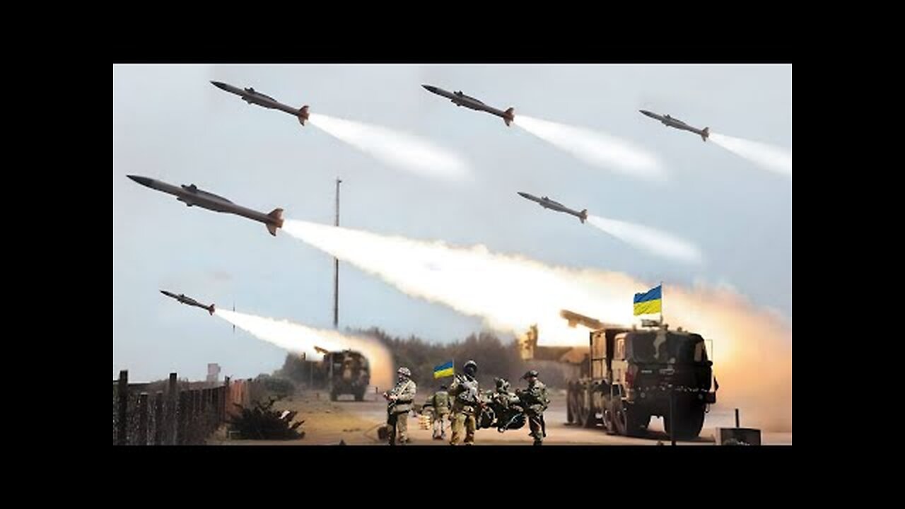 Brutal Ukrainian Attack! Today Hundreds of Advanced Missiles Launched on Mainland Russia