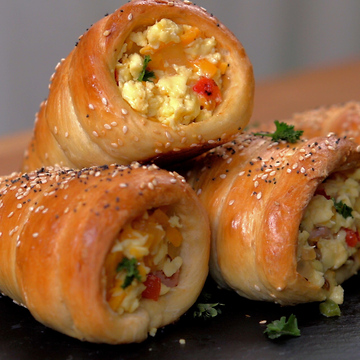 Breakfast Bread Cones