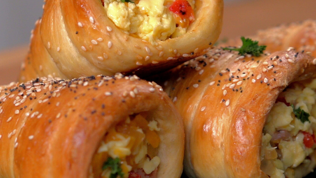 Breakfast Bread Cones