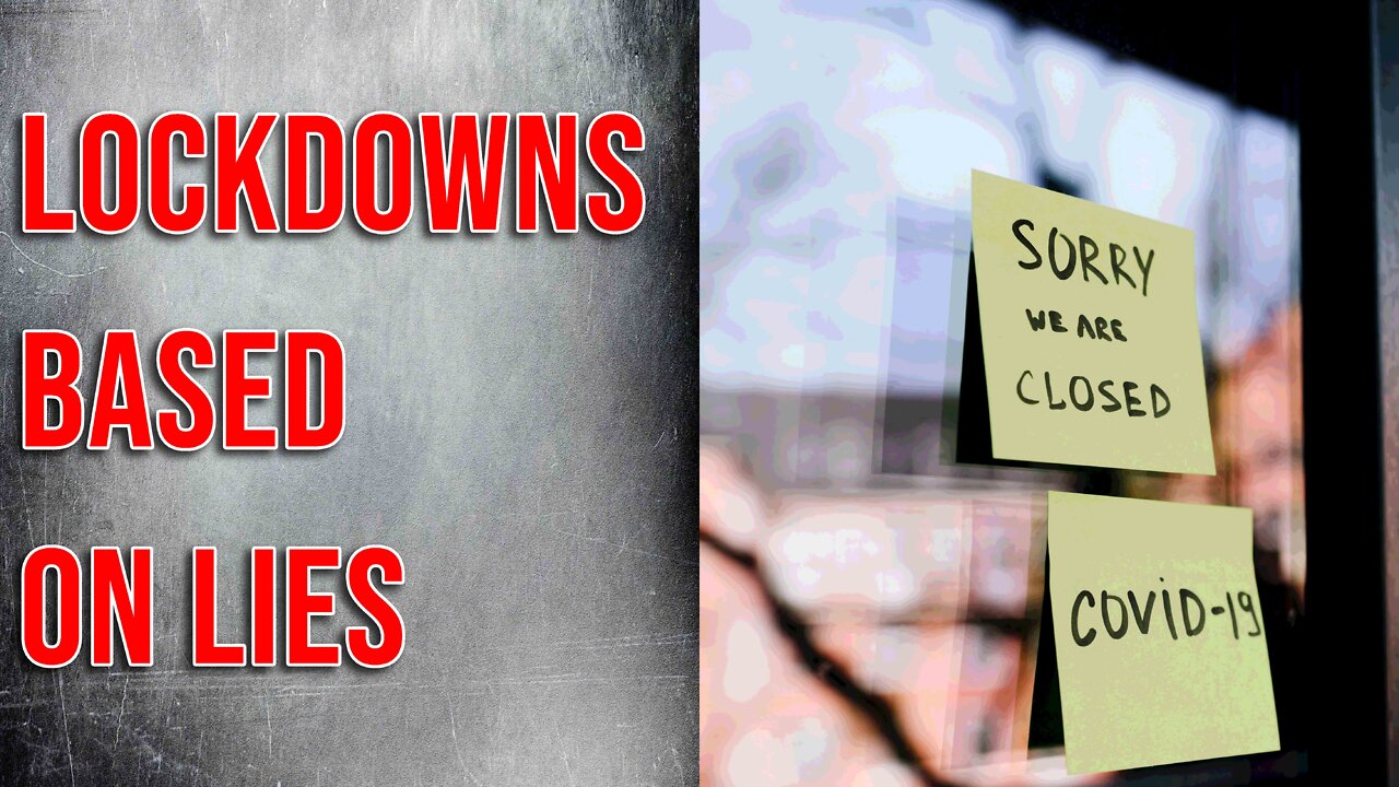 EXPOSED by FOIA: 2020 Lockdowns Based on Fabrications