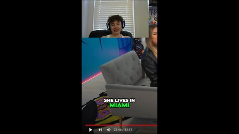 she lives in Miami with…