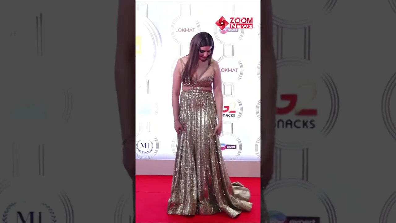 Deepti Sadhwani at Lokmat Most Stylish Awards 2023 😍🔥 #shorts