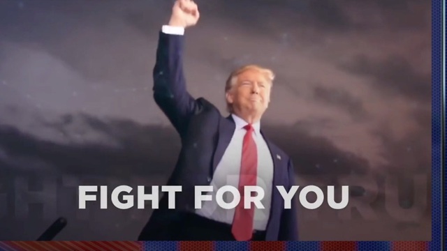 Many GOP primary hopefuls run towards President Trump