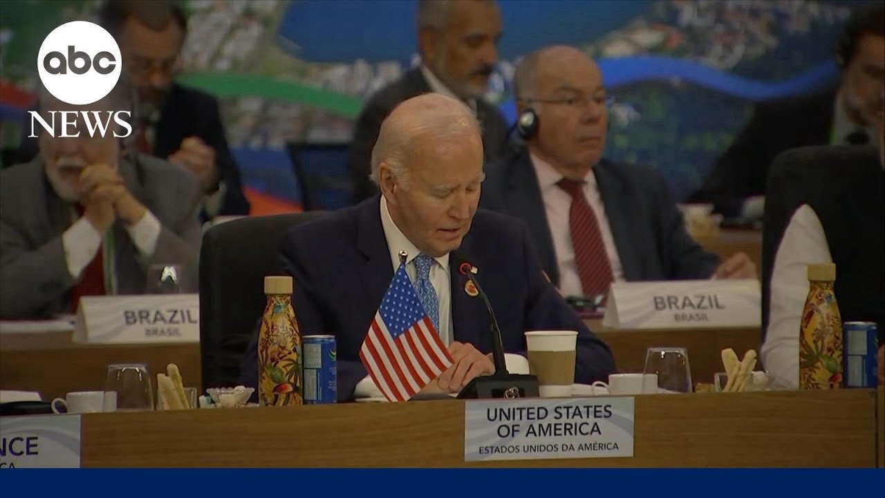 Biden attends G20 after historic trip to Amazon rainforest